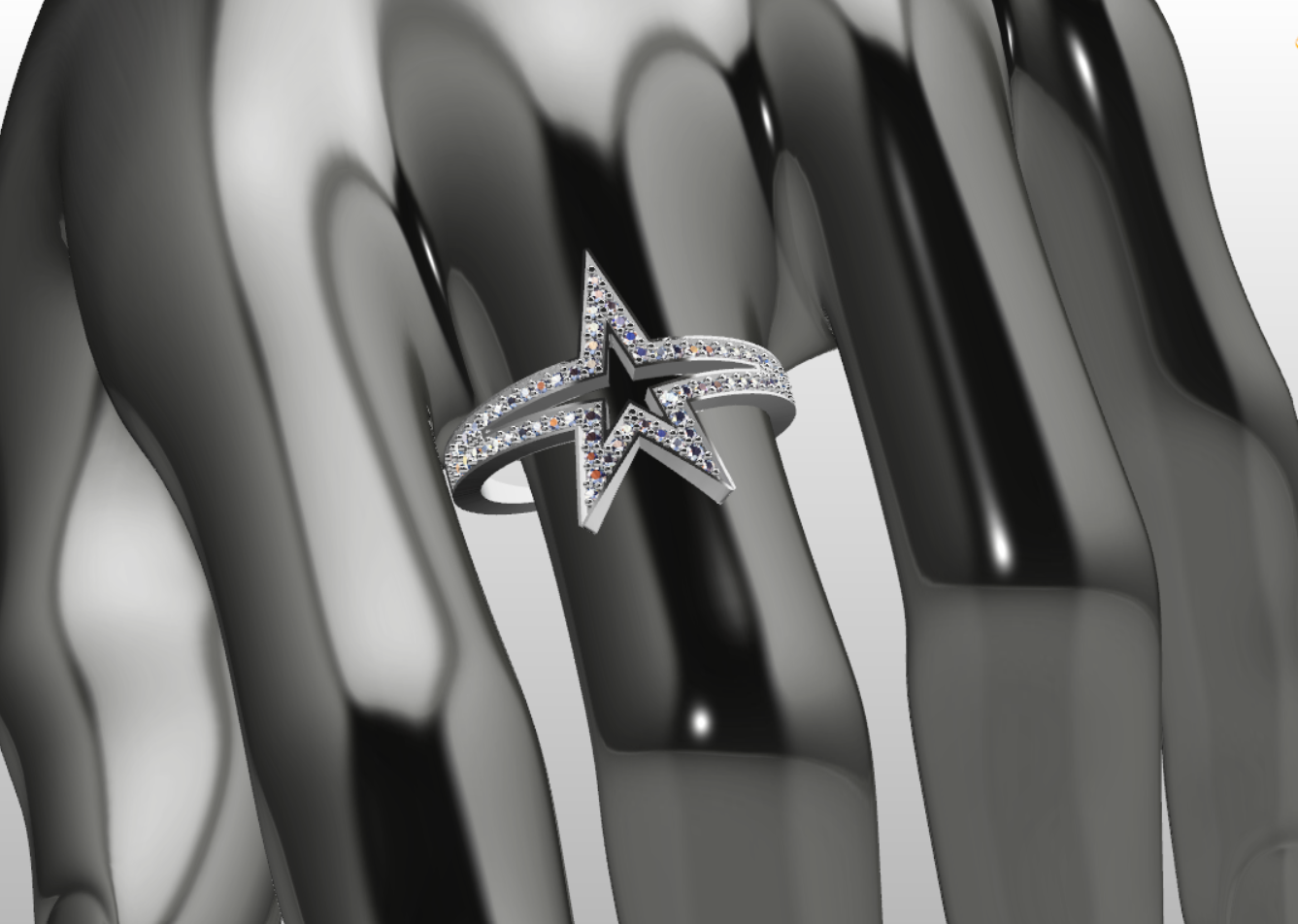 STAR RING DIAMONDS